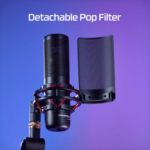 Micrófono Hyperx Procast Micrófono De Condensador De Diafrag