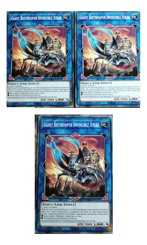 Giant Beetrooper Invincible X3 Yu-gi-oh! Original Konami