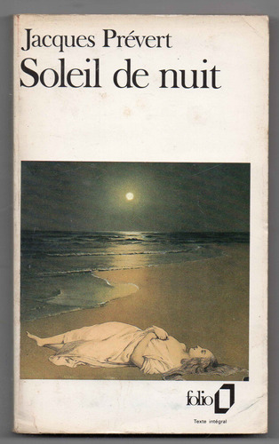 Soleil De Nuit - Jacques Prevert - Antiguo 1989 En Francés