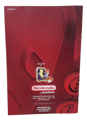Manual Conker's Bad Fur Day Nintendo 64. (Usado)