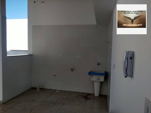 Cobertura Sem Condomínio Com 3 Dormitórios À Venda, 142 M² Por R$ 425.000 - Vila Humaitá - Santo André/sp - Co0297