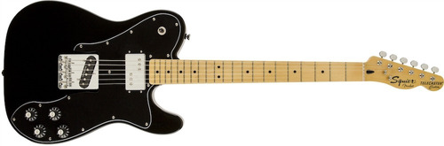 Guitarra Electrica Fender Squier Telecaster Custom Negra