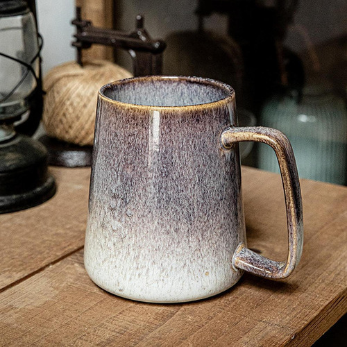 Taza De Café De Cerámica Creativa De Gran Capacidad Para