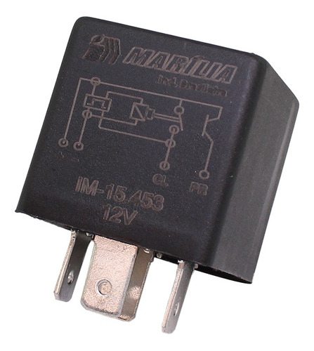 Destellador   Uviversal . 12v. 4 Terminales. Fiat Corto