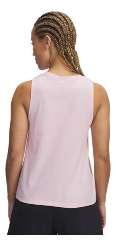 Playera Sin Mangas Deportiva Under Armour Logo Tank De Mujer