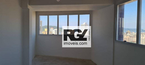 Imagem 2 de 7 de Andar Corporativo Para Alugar, 38 M² Por R$ 2.000,00/mês - Ponta Da Praia - Santos/sp - Ac0012