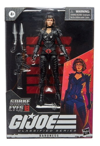 Figura De Gi-joe Baroness Classified Series 2021 Hasbro