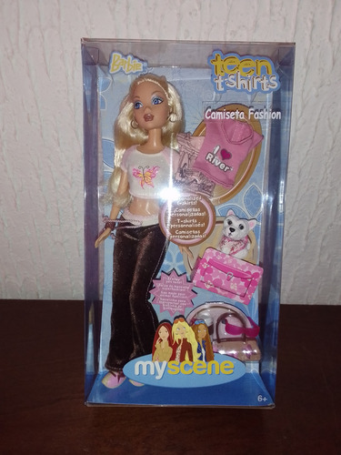 My Scene Camiseta Fashion Teen T-shirts Barbie (Usado)