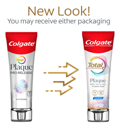 Pasta De Dientes Colgate Total Plaque Pro Release Whitening