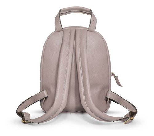 Imagen 4 de 6 de Mochila Backpack De Piel Genuina Mod. Lol-ha