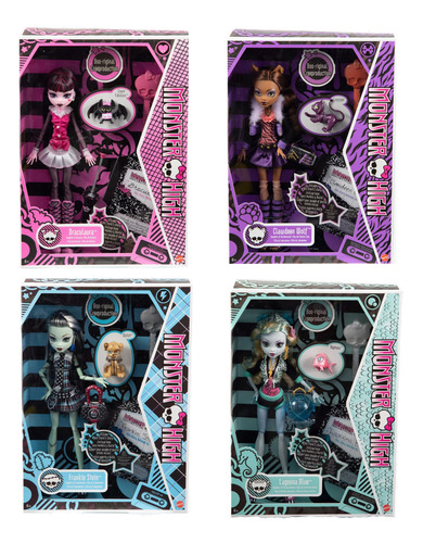 Monster High Coleccion Reproduccion 2021 4pack 1st Edition