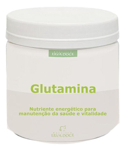 Glutamina 500g - Botica Erva Doce