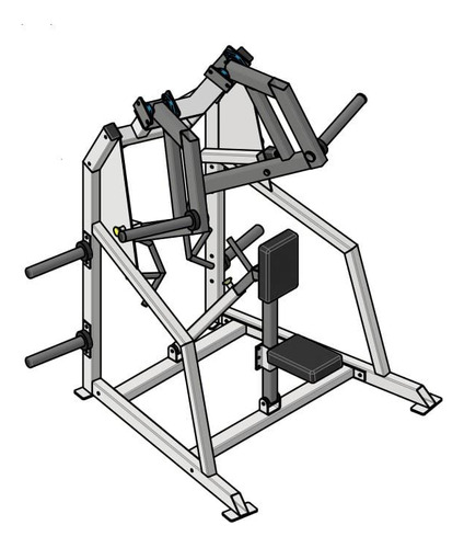 Plano Para Fabricar Maquina De Gym. Remo Bajo Arsenal Streng