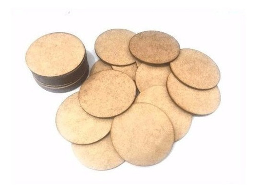 200 Rodas De Mdf 3 Mm De 13 Cm De Diâmetro