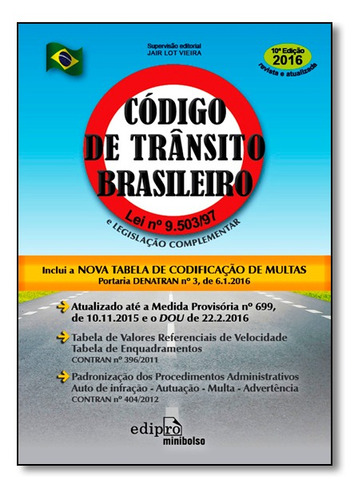 Livro Codigo De Transito Brasileiro
