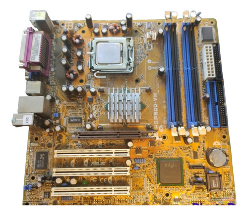Mother Asus P5p800-vm Con Micro Pentium 4. No Enciende 