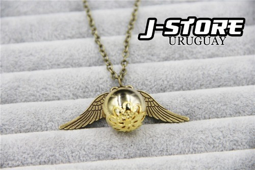 Collar De Harry Potter Snitch Dorada