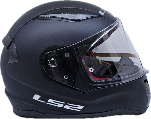 Casco Ls2 Ff353 Mini Niño Solido Negro Mate