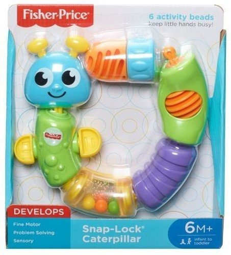 Fundamentos De Fisher-price Brilliant Snap-lock Caterpillar