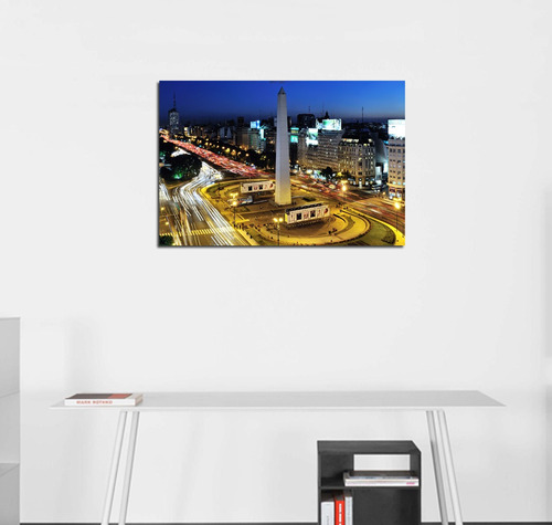 Vinilo Decorativo 30x45cm Obelisco Ciudad Buenos Aires 9 De