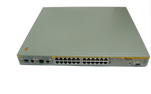Switch 24 Ptos Administrable Allied Telesis Mod At-8624 Poe