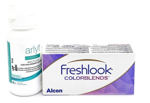 Imagen 2 de 5 de Freshlook Colorblends Lentes Contacto Color Optica Original