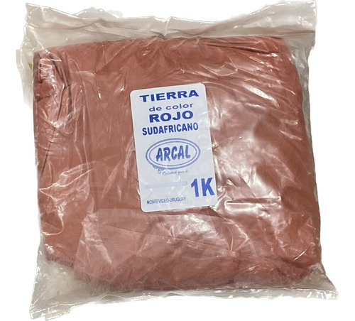 Tierra De Color 1kg Pigmento Marcar Rojo Sudafricano 