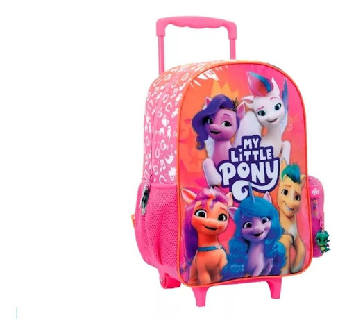 Mochila My Little Pony C/carro 40cm. -  Giro Didáctico