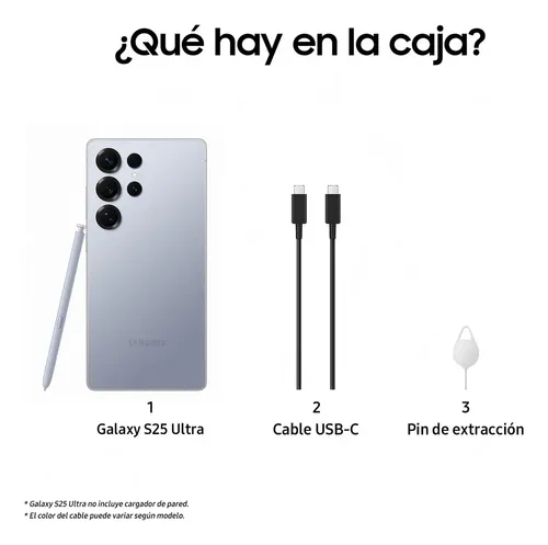 Samsung Galaxy S25 Ultra 256G Titanium Silverblue | Cuotas sin interés