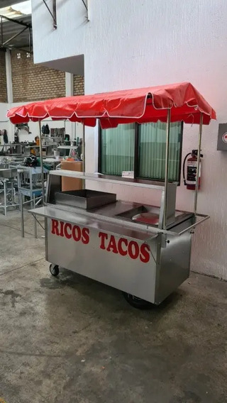 Carrito De Comida 6 En 1 Para Tacos De Cabeza, Pastor, Modelo P507