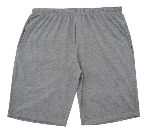 Imagem 5 de 7 de Kit 2 Bermuda Moletinho Masculina Plus Size Bmak10