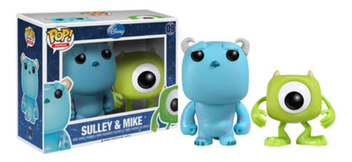 Funko Pop! #09 Sulley & Mike Detalle En Caja