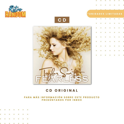 Taylor Swift - Fearless Edición Mejorada / Cd Nuevo Original