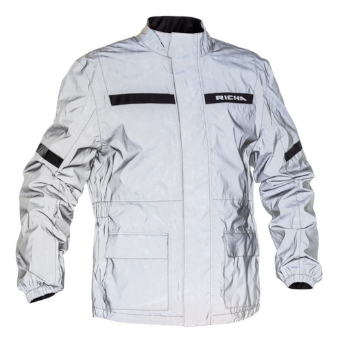 Chaqueta Para Moto Richa Rain Flare Reflectante