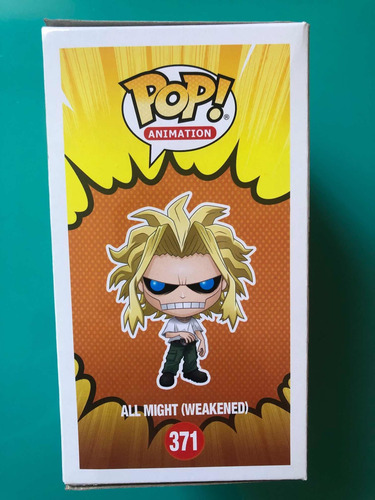 All Might Weakened Funko Pop My Hero Academia (Usado)