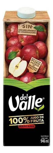 Jugo Del Valle Manzana Cartón 946ml