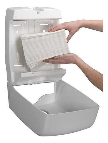 Kit Com 10 Pacotes Papel Toalha 20x21 Interfolhadas 10.000