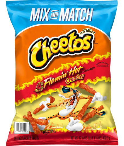 Cheetos Flamin' Hot  Americanos (492.50 Gramos) Mixandmatch