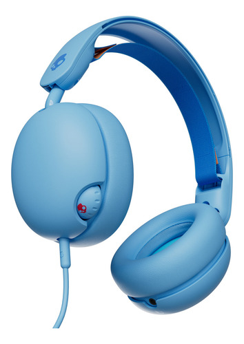 Audífonos Skullcandy Grom Over-ear Alámbricos Infantil Color Azul