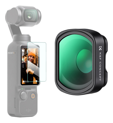 K&f Dji Osmo Pocket 3 Filtro Para Cámara De Bolsillo (macro)