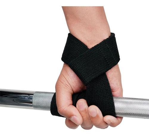 Correas Cintas Straps De Agarre Para Barra Gym Mir Par Cuota