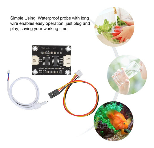 Tds Sensor Analógico Conductividad Agua For Arduino