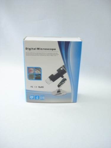 Microscopio digital profesional, lupa electrónica, microscopio digital negro