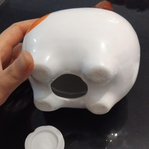 Alcancía De Ceramica, Por Unidad Color Variados Mod 07