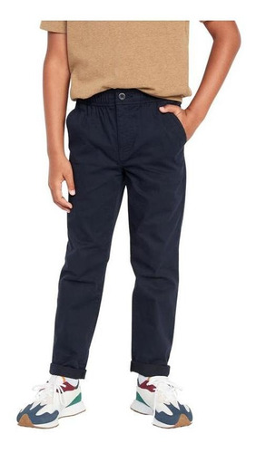 Pantalón Niño Old Navy Taper Azul Marino