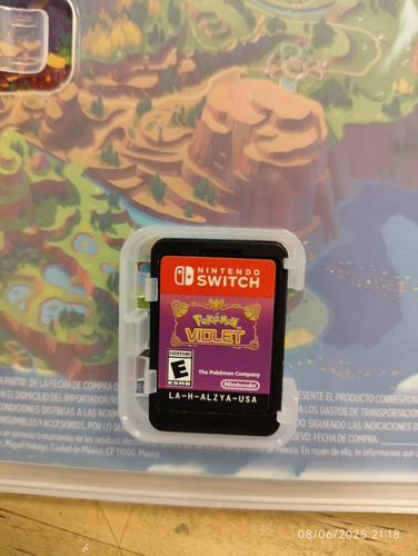 Juego Físico Pokémon Violet Para Nintendo Swicht Original (Usado)