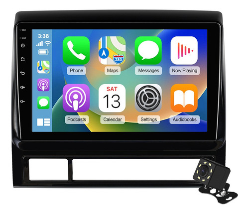 Estéreo 6+128g Para Toyota Tacoma 2006-2014 4g Qled Carplay