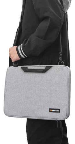 Bolsa Para Computadora Portátil Gris 14 A 15 Pulgadas