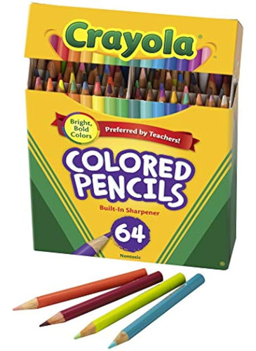 Crayola Mini Lápices De Colores En Colores Surtidos, Suminis
