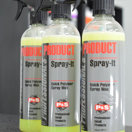 P&s Spray It Cera Rapida Con Polimeros - Medio Litro